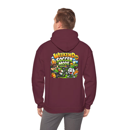 Weekend Soccer Mode Funny Hoodie