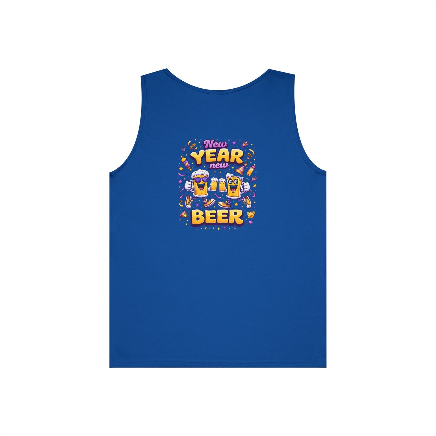 New Year New Beer Funny Tank Top