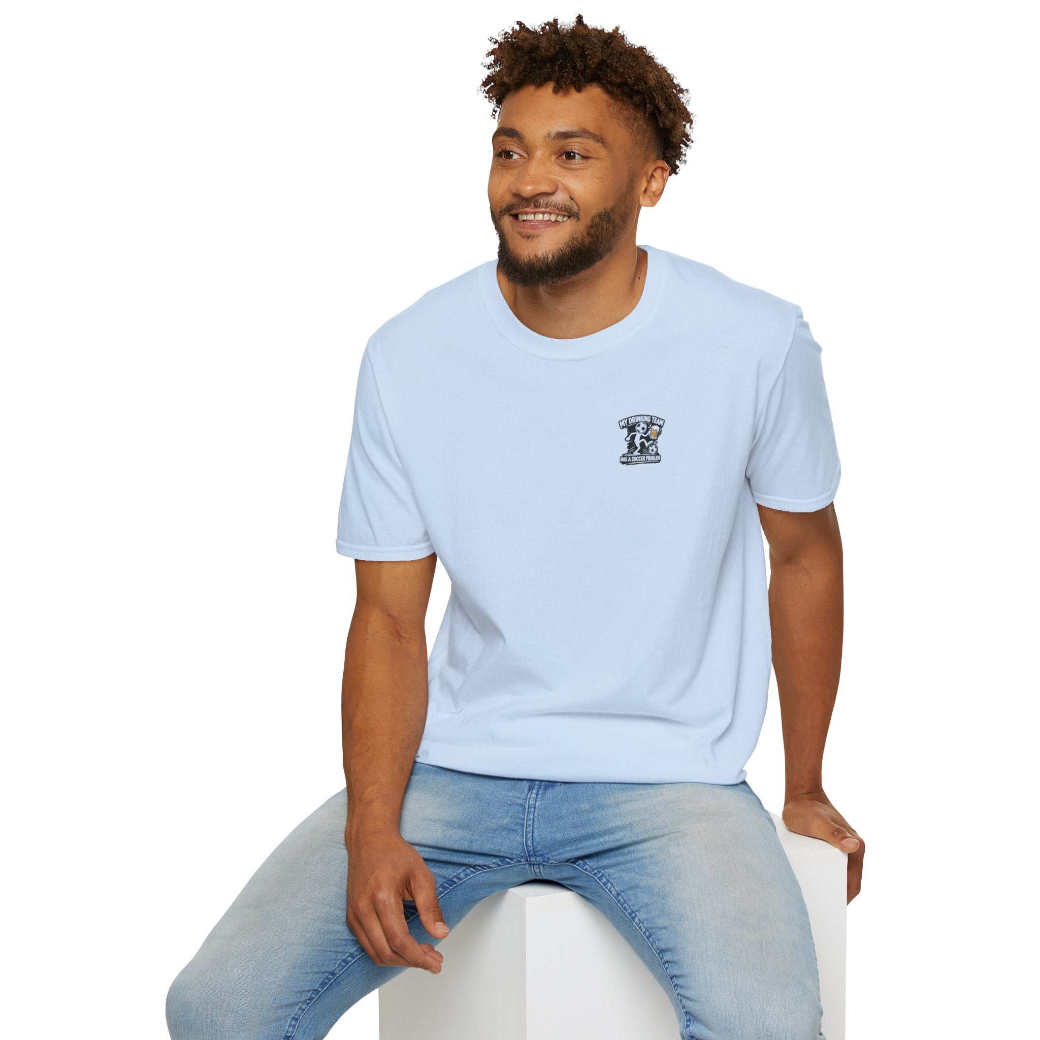 Funny "I Thought This Was a Drinking Game" T-Shirt Soccer Related