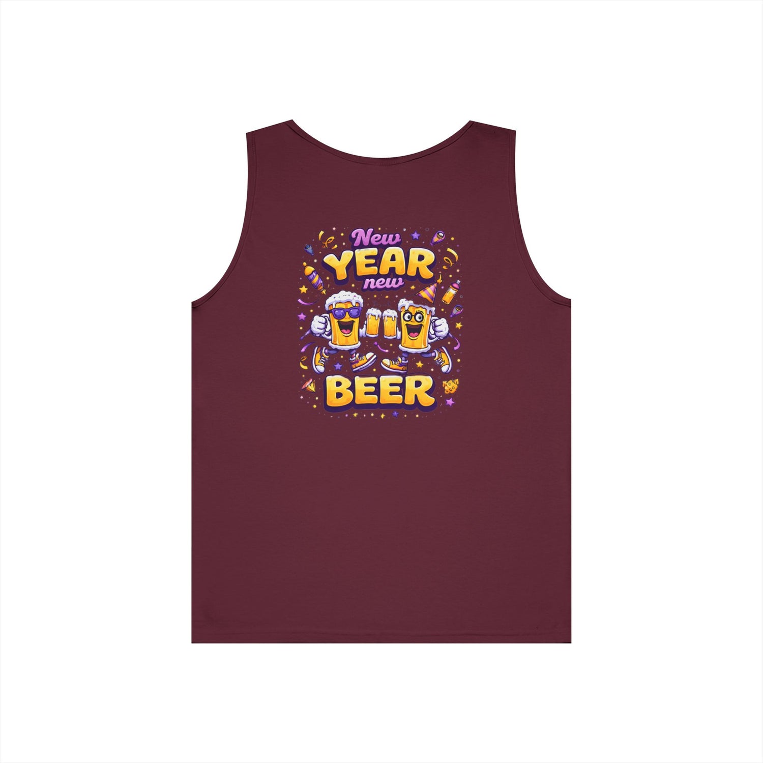 New Year New Beer Funny T-Shirt Sarcastic Drinking Tee Funny New Years Shirt Resolution Novelty Beer Gift Graphic Tee