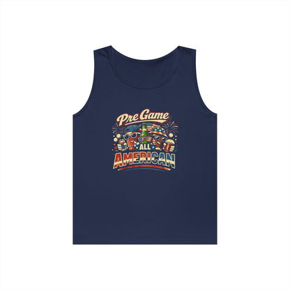 Pre Game All American Funny Tank Top