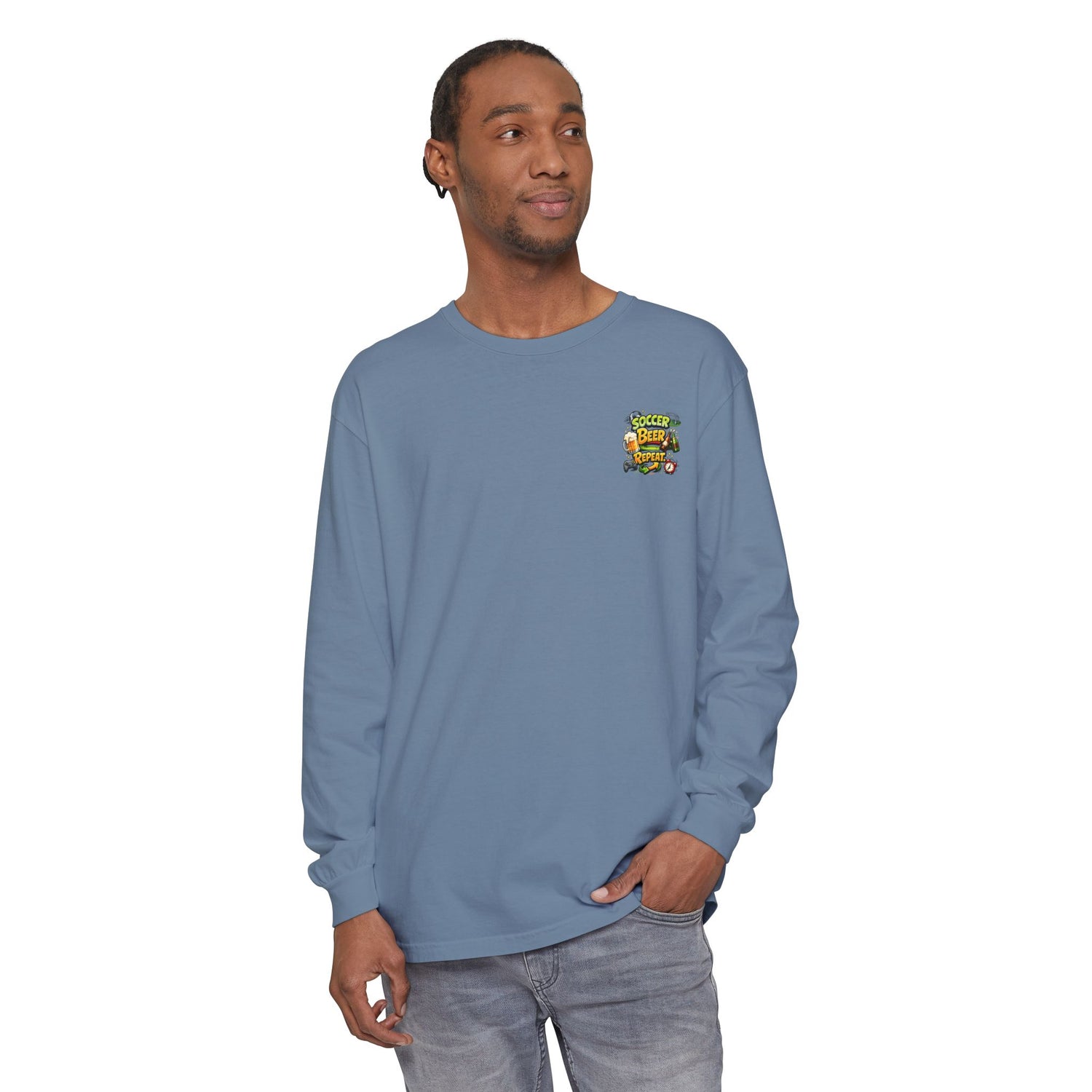 Soccer Beer Repeat Funny Sweatshirt