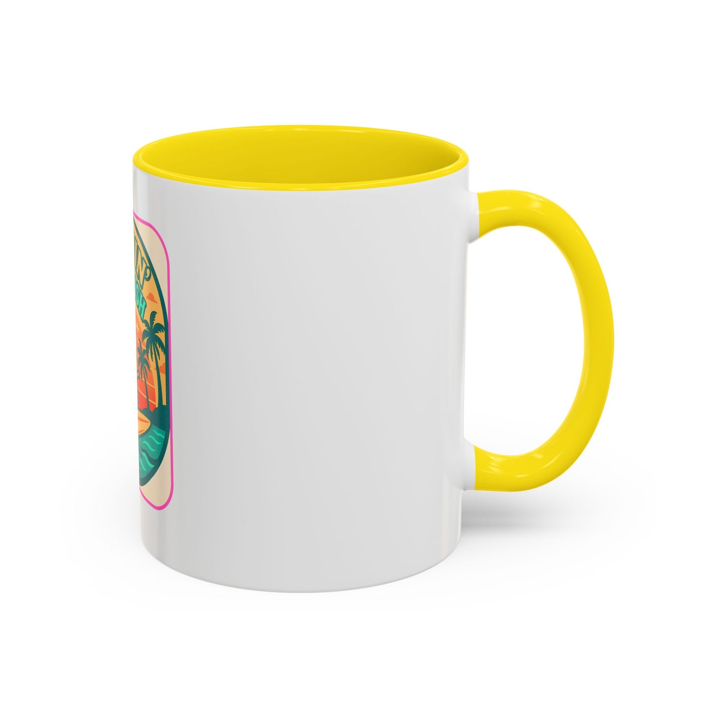 Jammin' Jellyfish Coffee Mug - Fun Surfing Ocean Mug, Tropical Drinkware, Beach Vibes Gift, Casual Teacup, Quirky Kitchen Decor