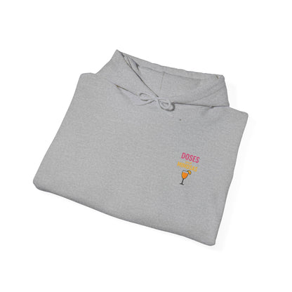 Party Vibes Hooded Sweatshirt — "Sunday Funday" Doses &amp; Mimosas