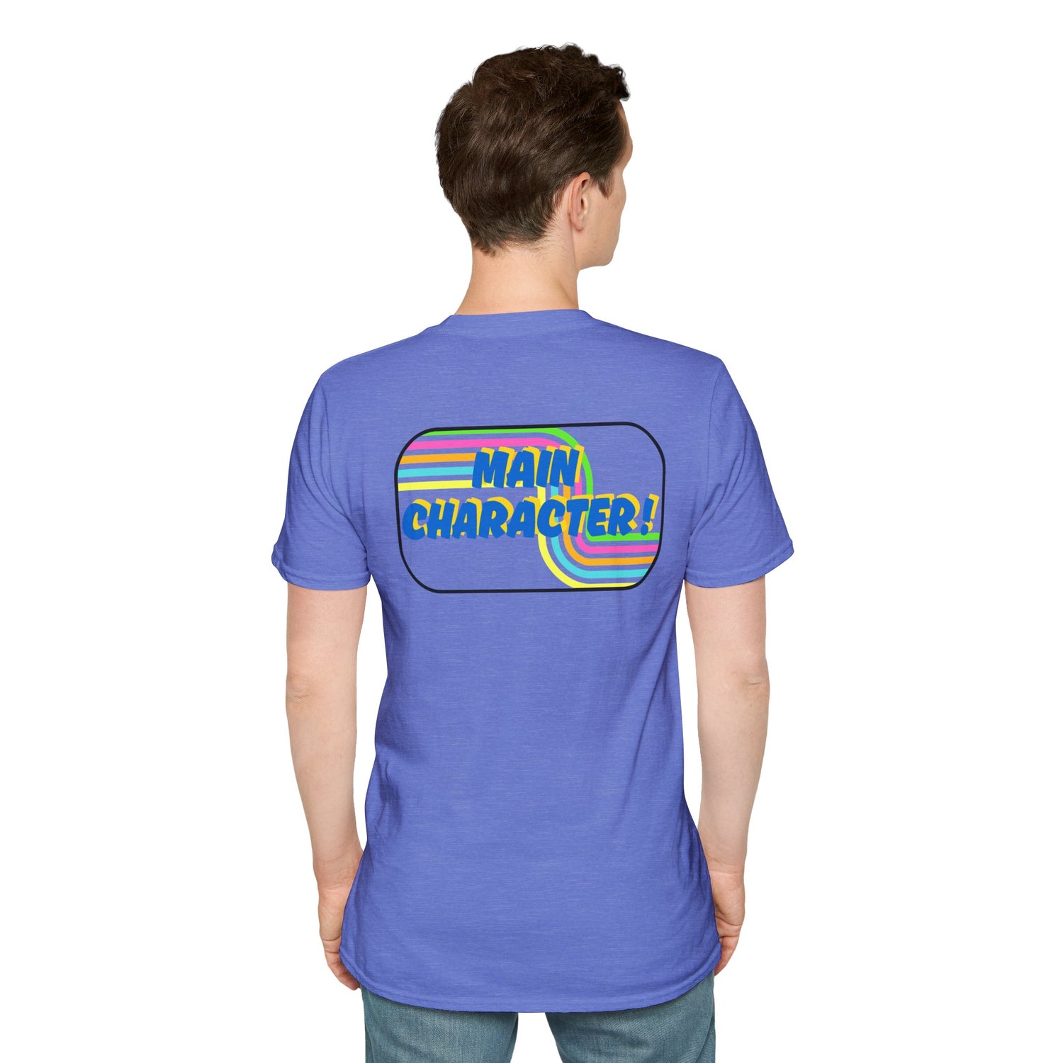 Main Character-Retro Funny — Awesome Creative Graphic T-Shirt
