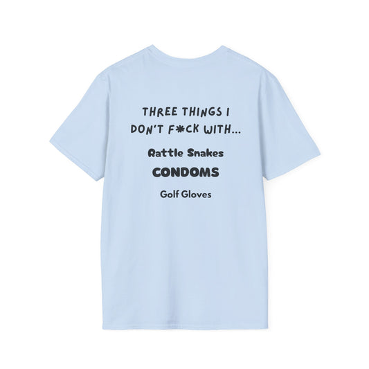 Humorous Unisex T-Shirt - Perfect for Gifts, Casual Wear, and Parties - 3 Things I Don't F*** With, Funny Tee, Gift for Friends, [...]