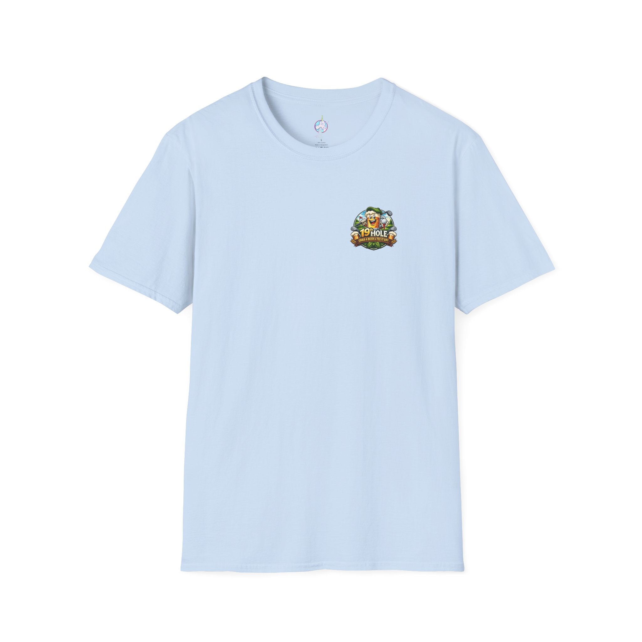 Golf Graphic T-Shirt — "Bad Golf Is Better, Better Than Goodwork" Cartoon Tee