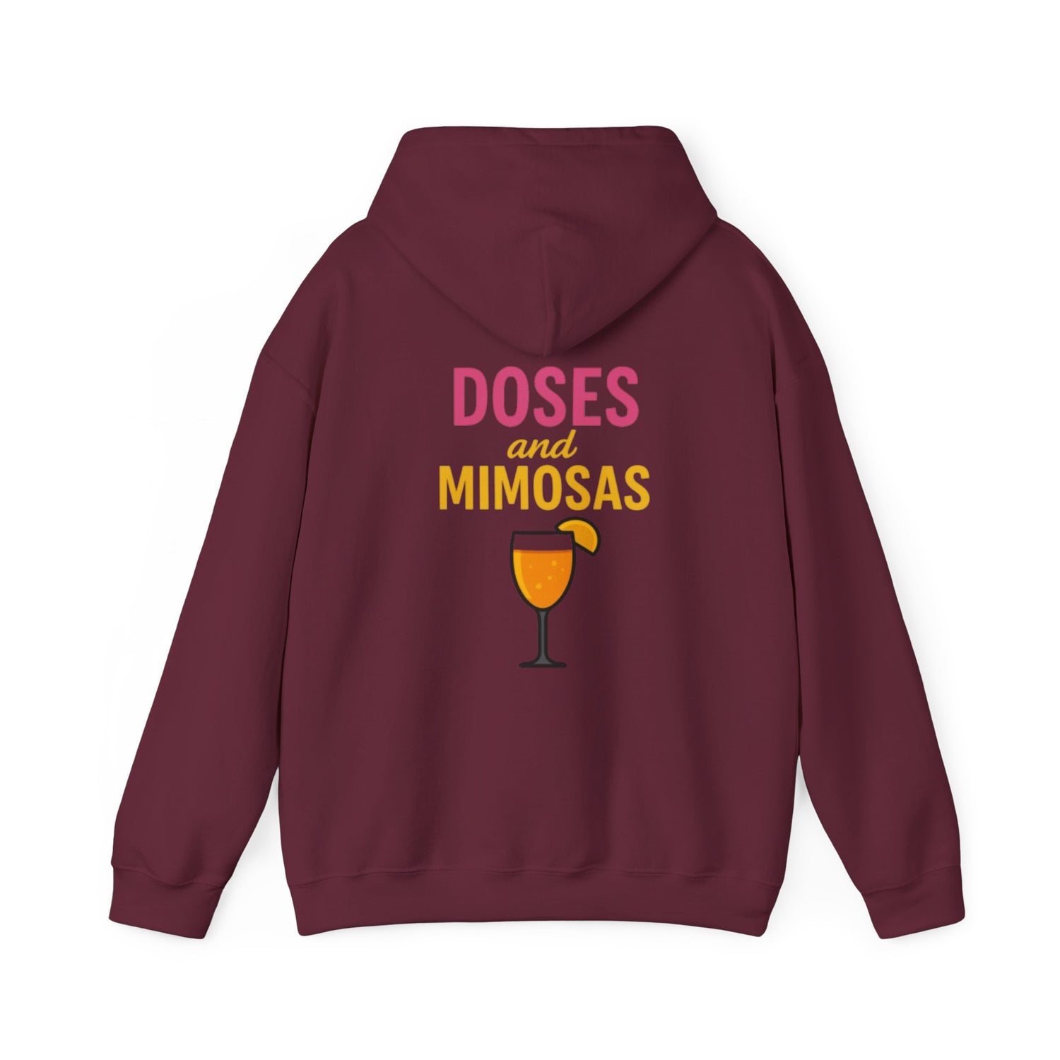 Party Vibes Hooded Sweatshirt — "Sunday Funday" Doses &amp; Mimosas