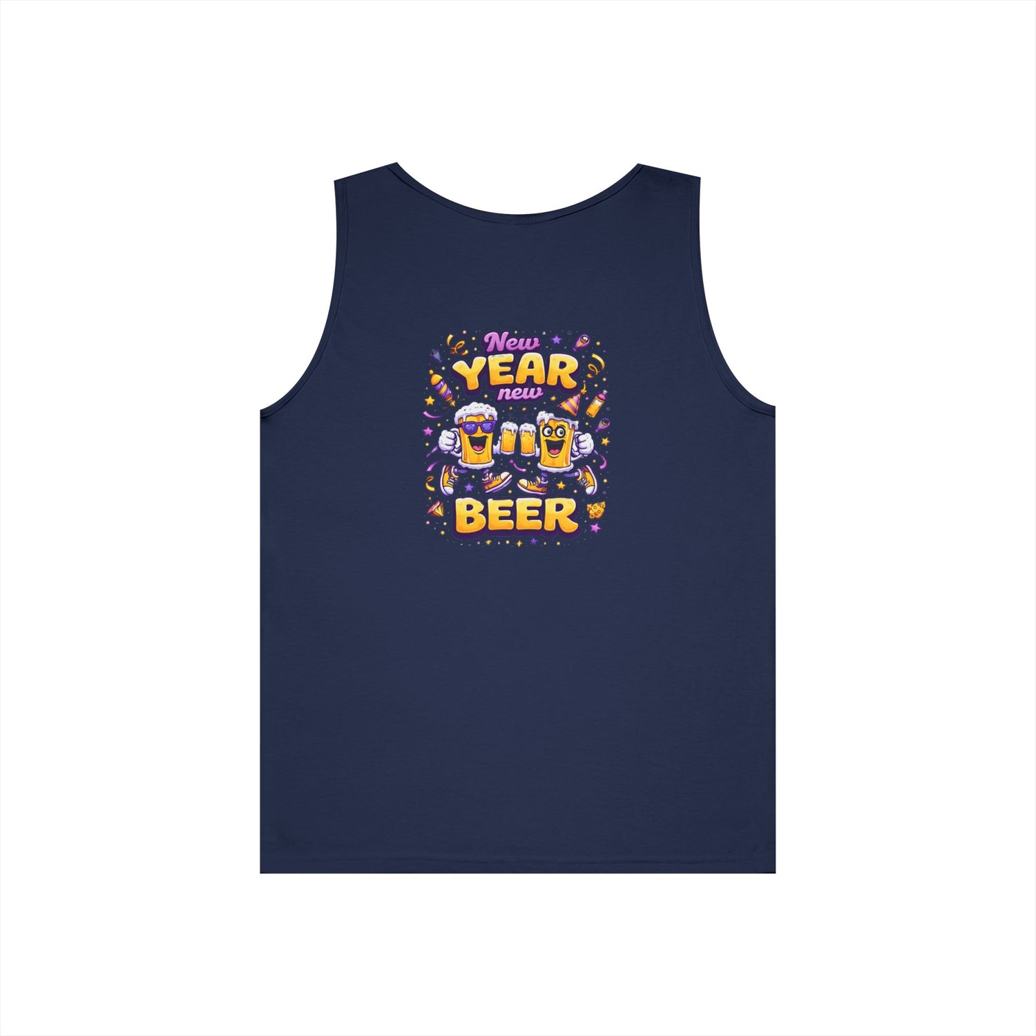 New Year New Beer Funny Tank Top