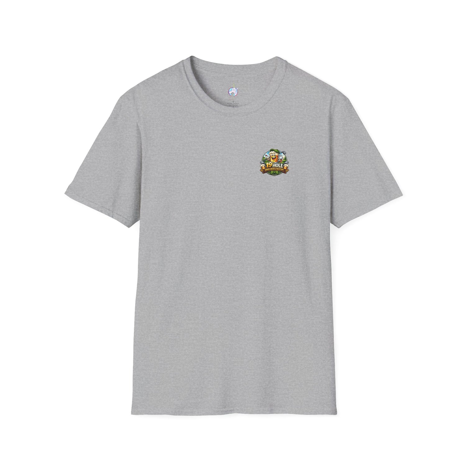 19th Hole Golf T-Shirt — "Grab a Beer &amp; Tee It Up" Vintage Golfing Tee