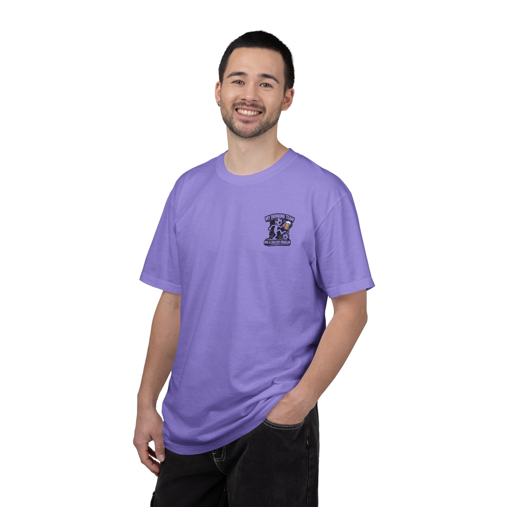 Drinking Game Tee — “I Thought This Was a Drinking Game” Funny Beer Run T-Shirt