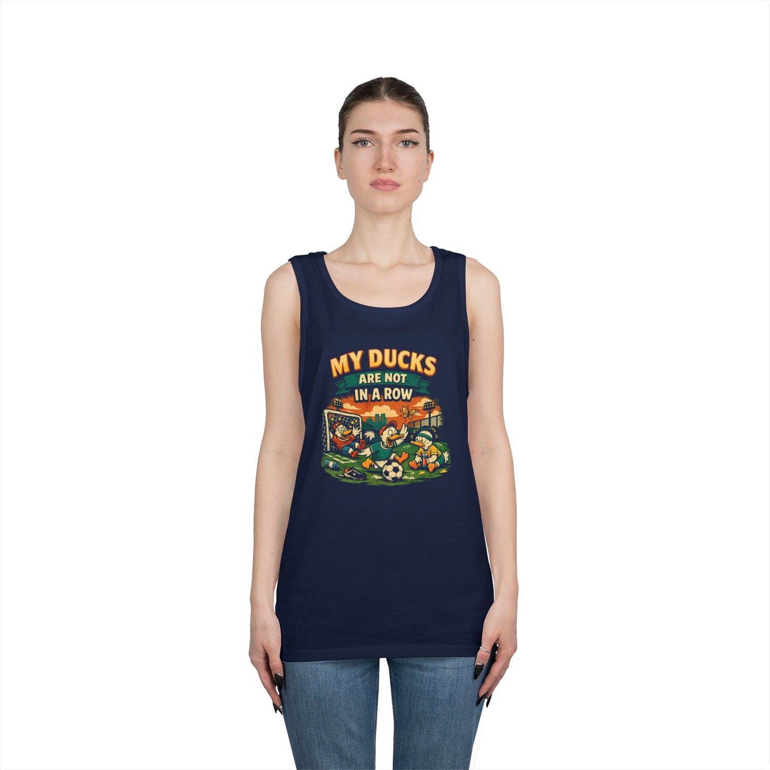 My Ducks Are Not In A Row Funny Tank Top