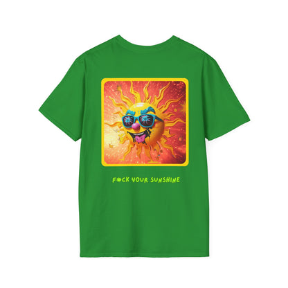 Rave T-Shirt - F*ck Your Sunshine Bold Design