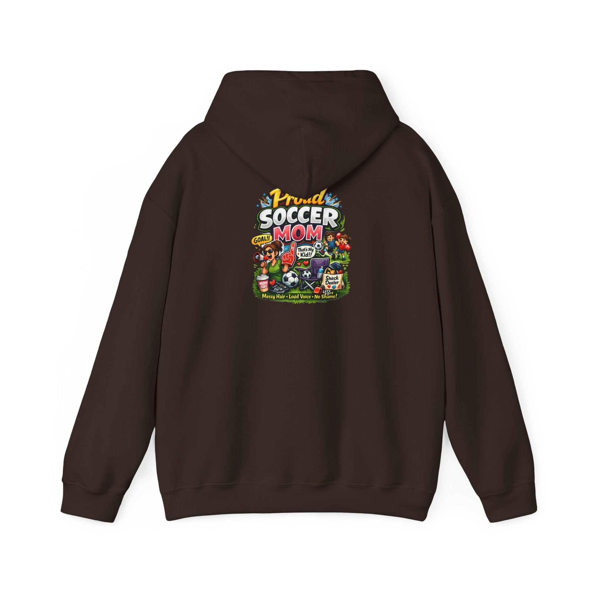 Proud Soccer Mom Funny Hoodie
