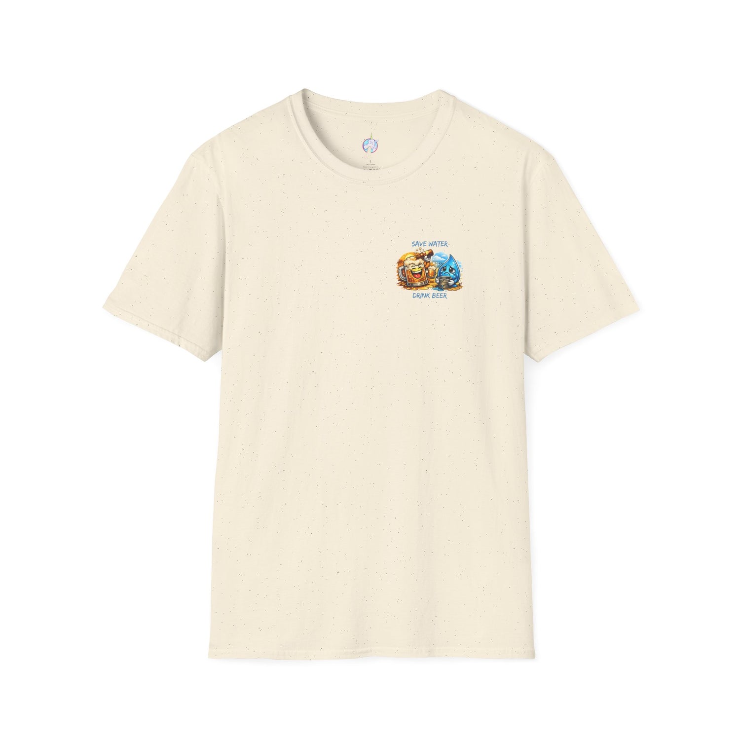 Save Water Drink Beer T-Shirt — Funny Beer &amp; Water Cartoon Tee