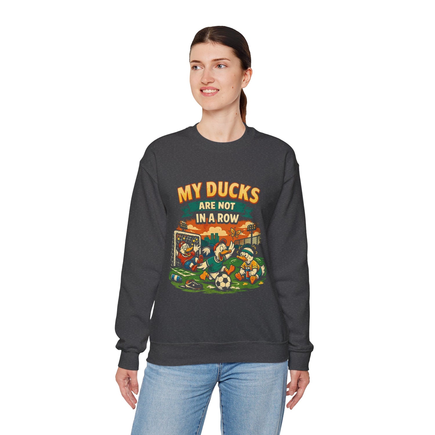 My Ducks Are Not In A Row Funny T-Shirt Sarcastic Graphic Tee Anxiety Humor Gift Funny Slogan Shirt Novelty Tee