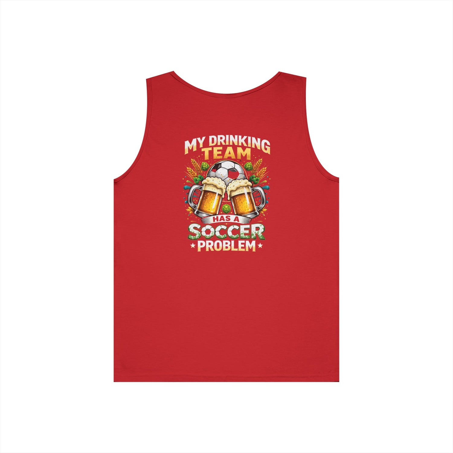 Soccer Fan Beer Cheers Tank