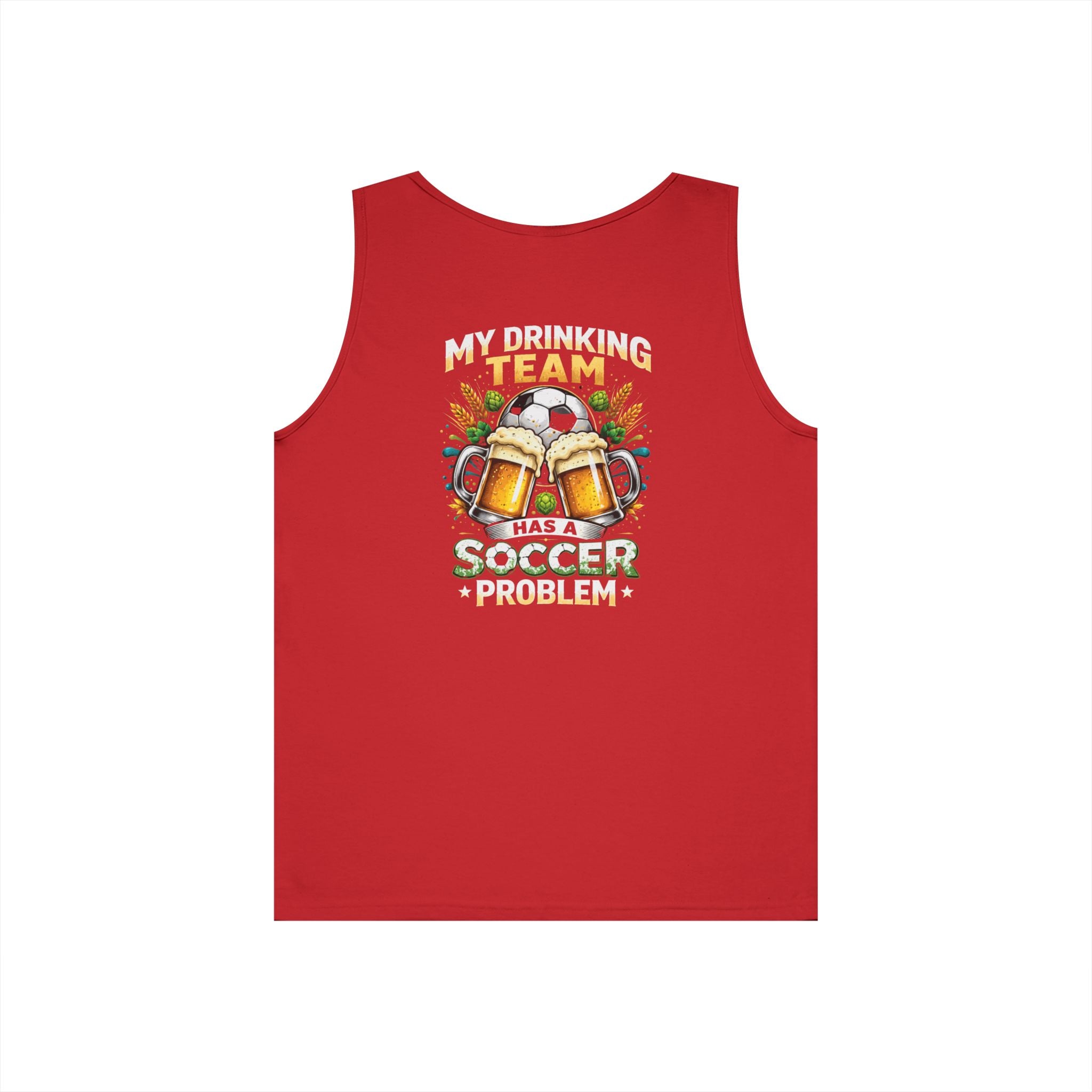 Soccer Fan Beer Cheers Tank