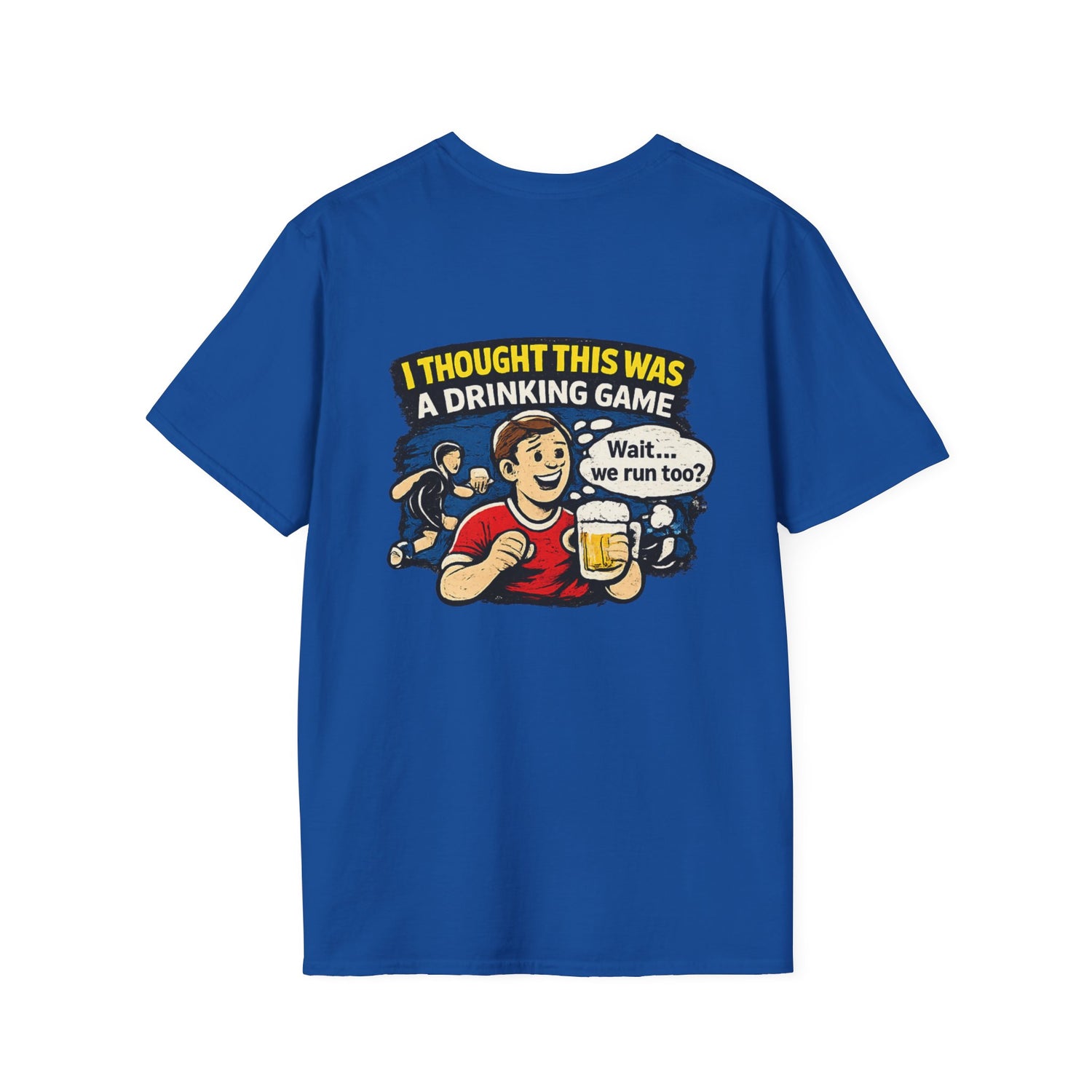 Funny "I Thought This Was a Drinking Game" T-Shirt Soccer Related