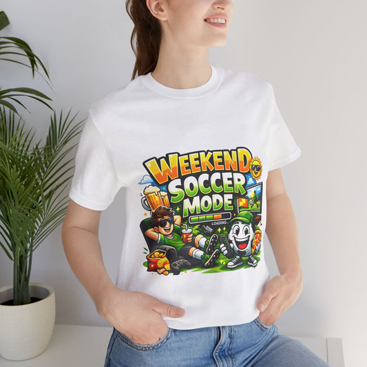 Soccer Beer Repeat Funny Soccer Drinking Shirt – Graphic Tee | Soccer Fan Gift