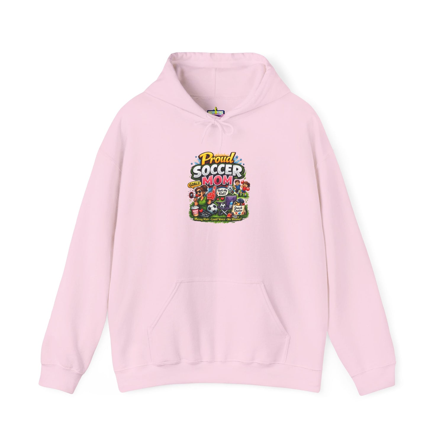 Proud Soccer Mom Funny Hoodie