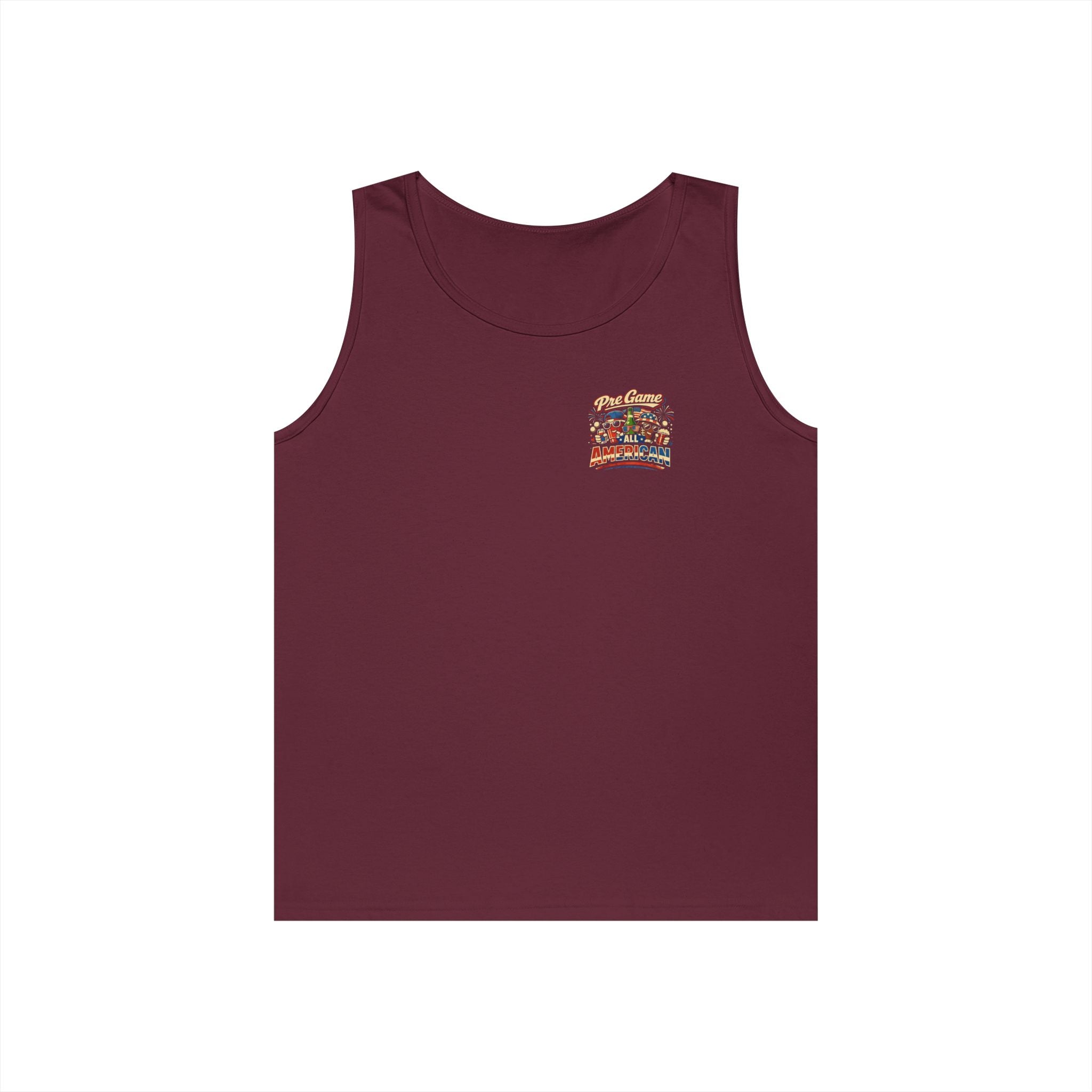 Pre Game All American Funny Tank Top