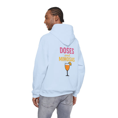Party Vibes Hooded Sweatshirt — "Sunday Funday" Doses &amp; Mimosas