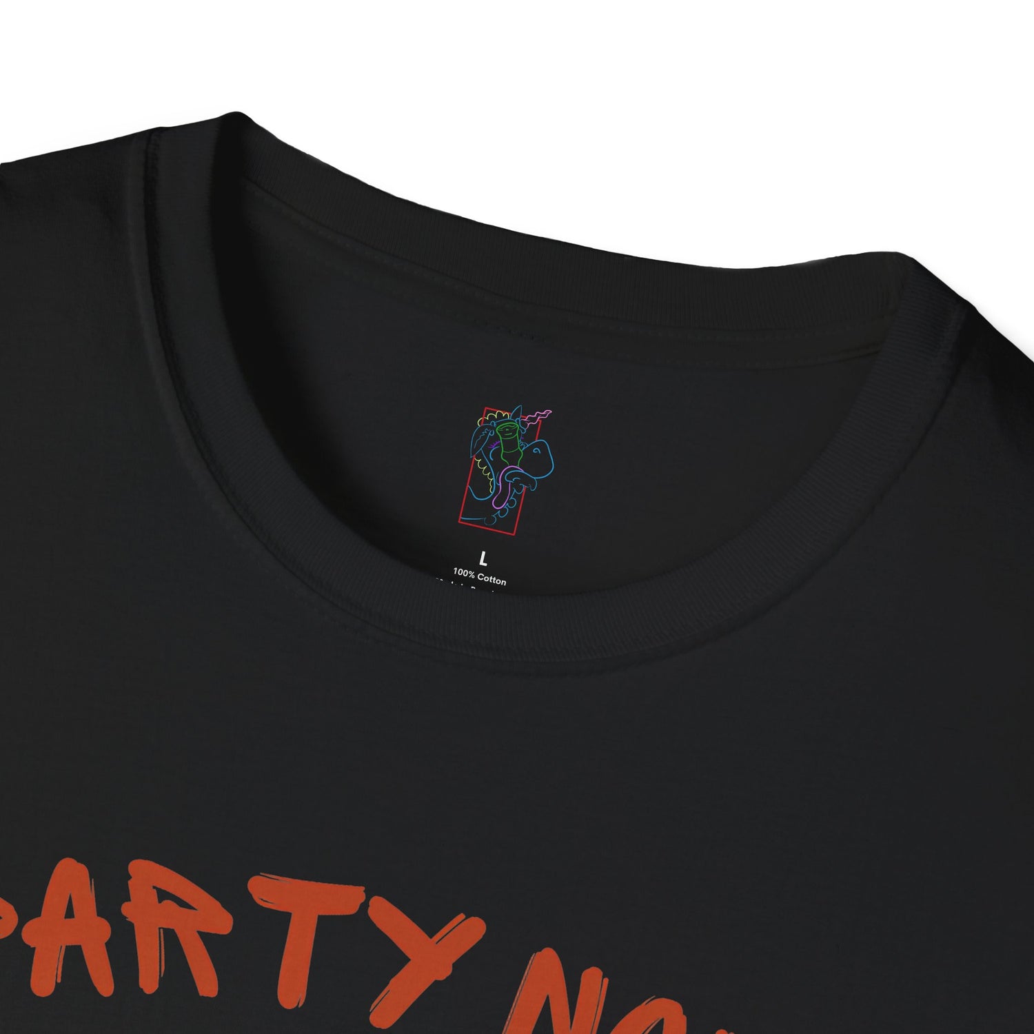 T-Shirt — “Party Now, Adult Later” Funny Party Graphic Tee