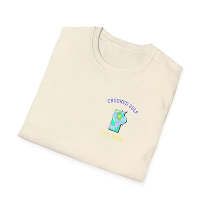 Golf &amp; Beer T-Shirt — "Grip It, Sip It" Golfing Beer Graphic Tee