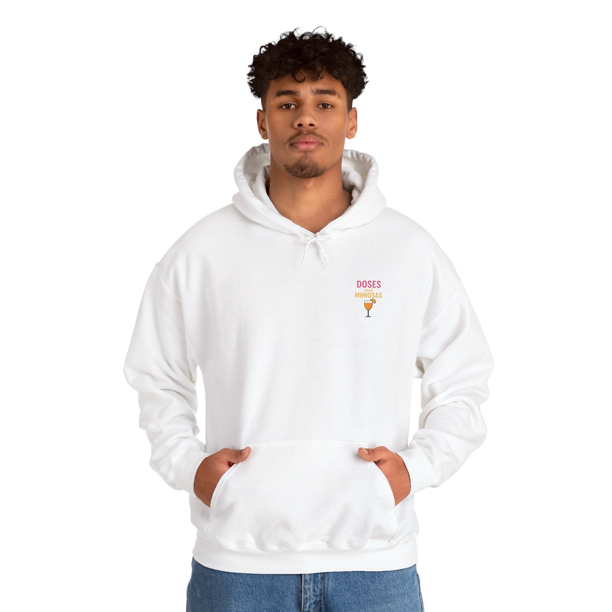 Party Vibes Hooded Sweatshirt — "Sunday Funday" Doses &amp; Mimosas