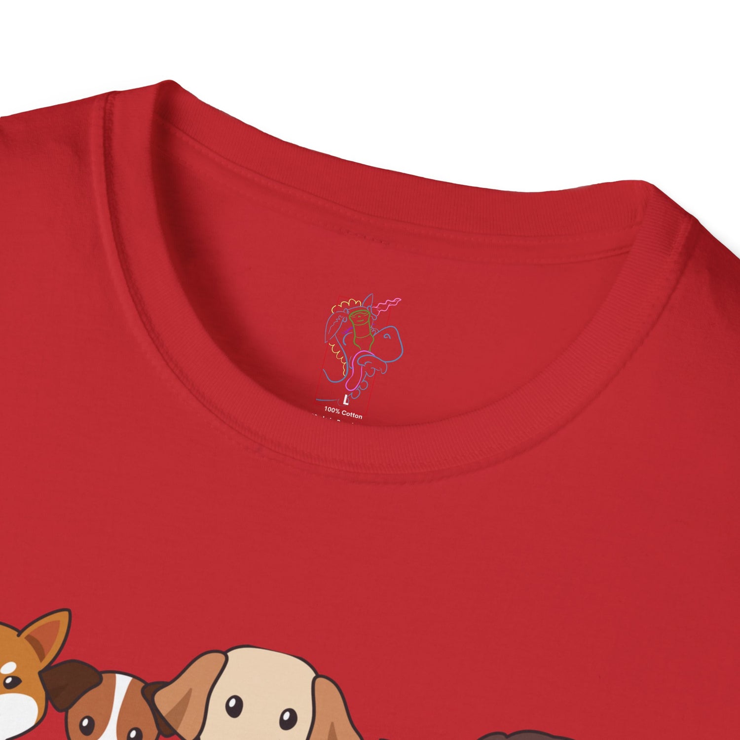 Funny Dogs Love T-Shirt — Cute Happy Pets Tee for Dog Lovers