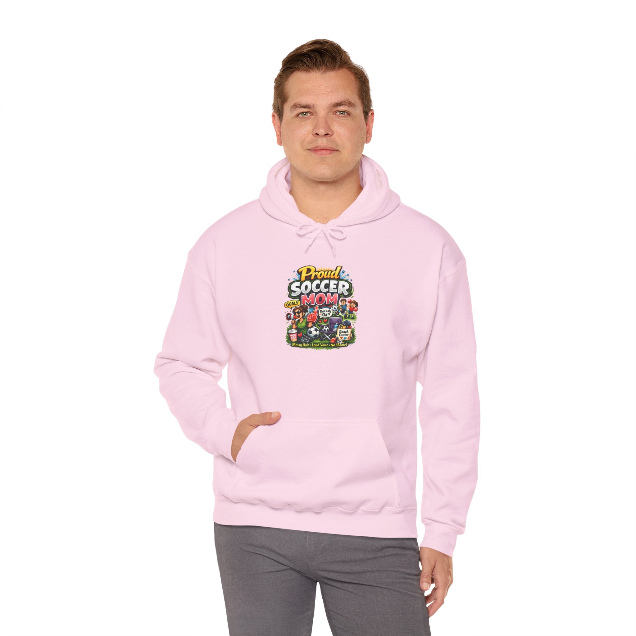 Proud Soccer Dad Funny Hoodie