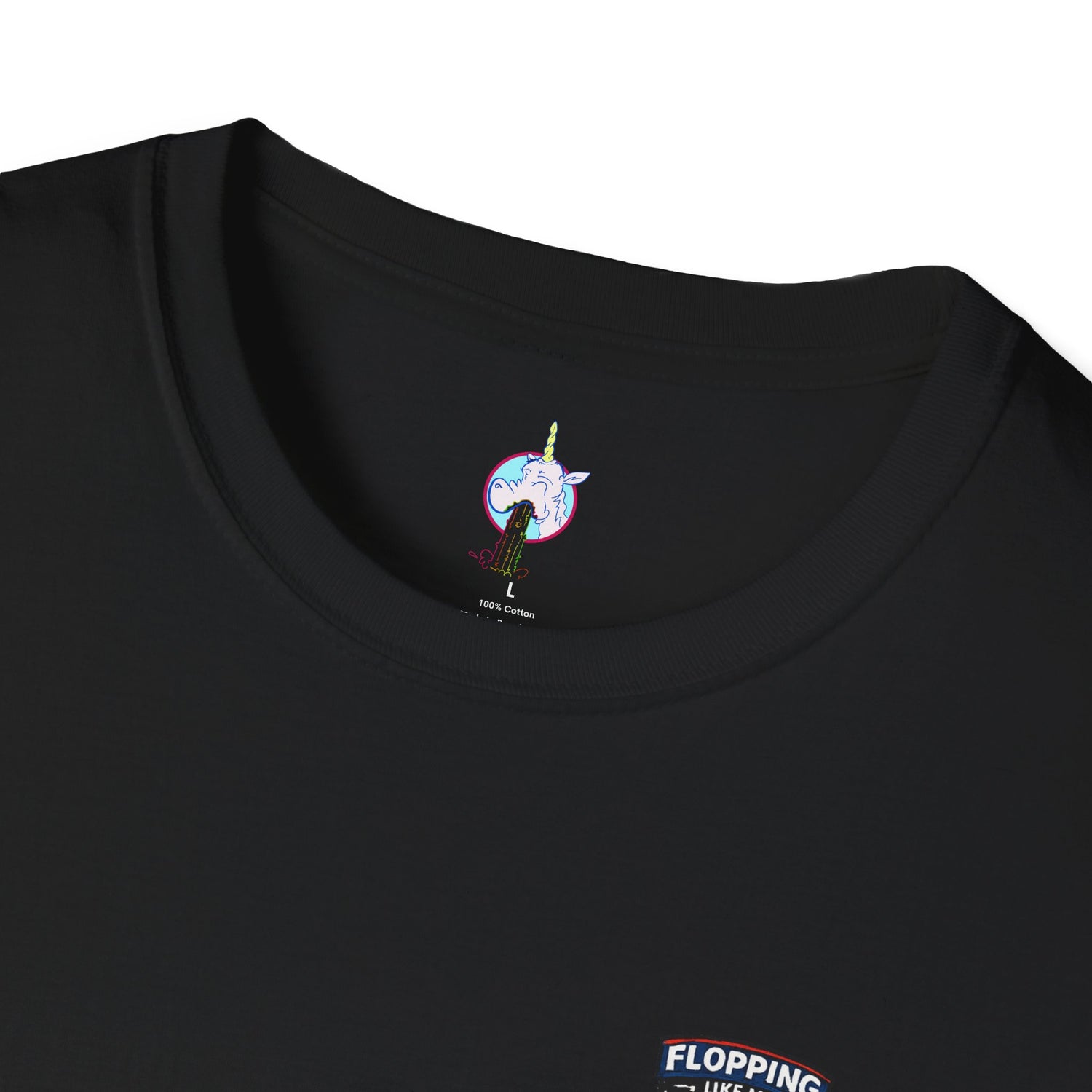 Flopping Like My Last Drink T-Shirt – Funny Bar &amp; Beer Drinking Tee