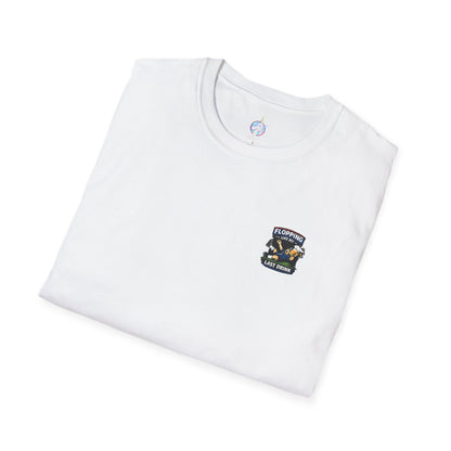 Flopping Like My Last Drink T-Shirt – Funny Bar &amp; Beer Drinking Tee