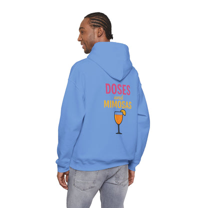 Party Vibes Hooded Sweatshirt — "Sunday Funday" Doses &amp; Mimosas