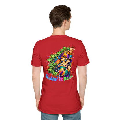 Making It Rain Money T-Shirt — Funny Bold Confident Graphic Tee