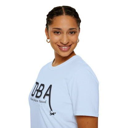 Drunk Before Arrival Funny T-Shirt — Bold Party Tee