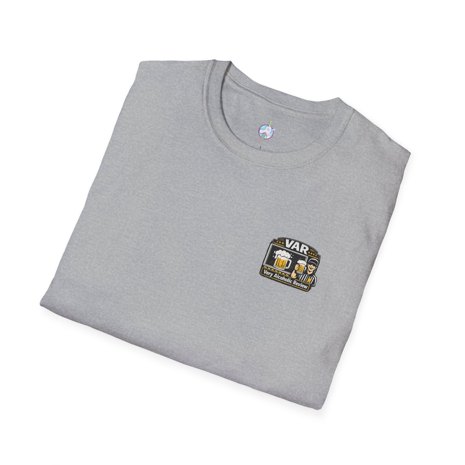 VAR "Very Alcoholic Review" Soccer T-Shirt — Beer Referee Graphic Tee