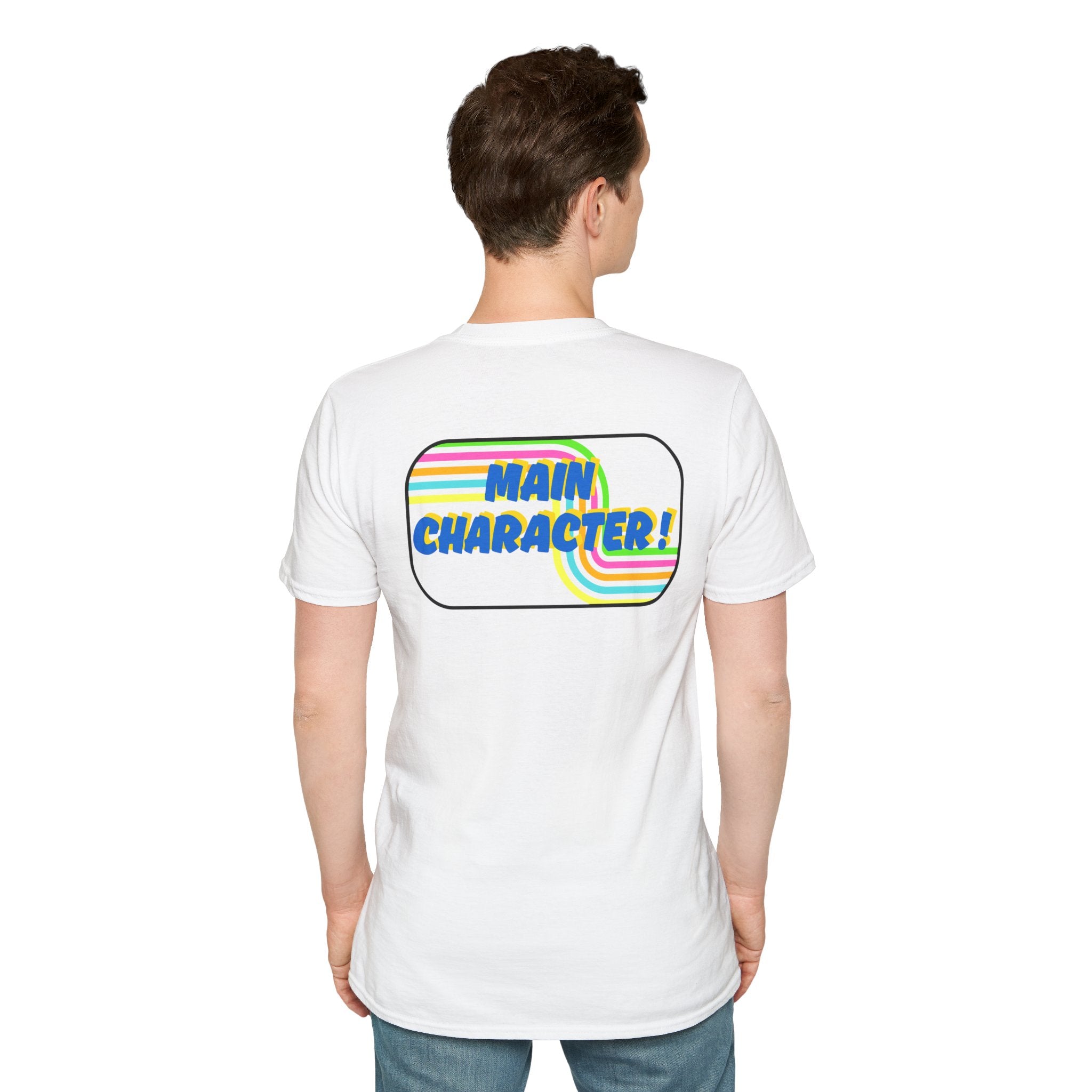 Main Character-Retro Funny — Awesome Creative Graphic T-Shirt