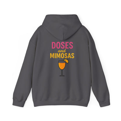 Party Vibes Hooded Sweatshirt — "Sunday Funday" Doses &amp; Mimosas