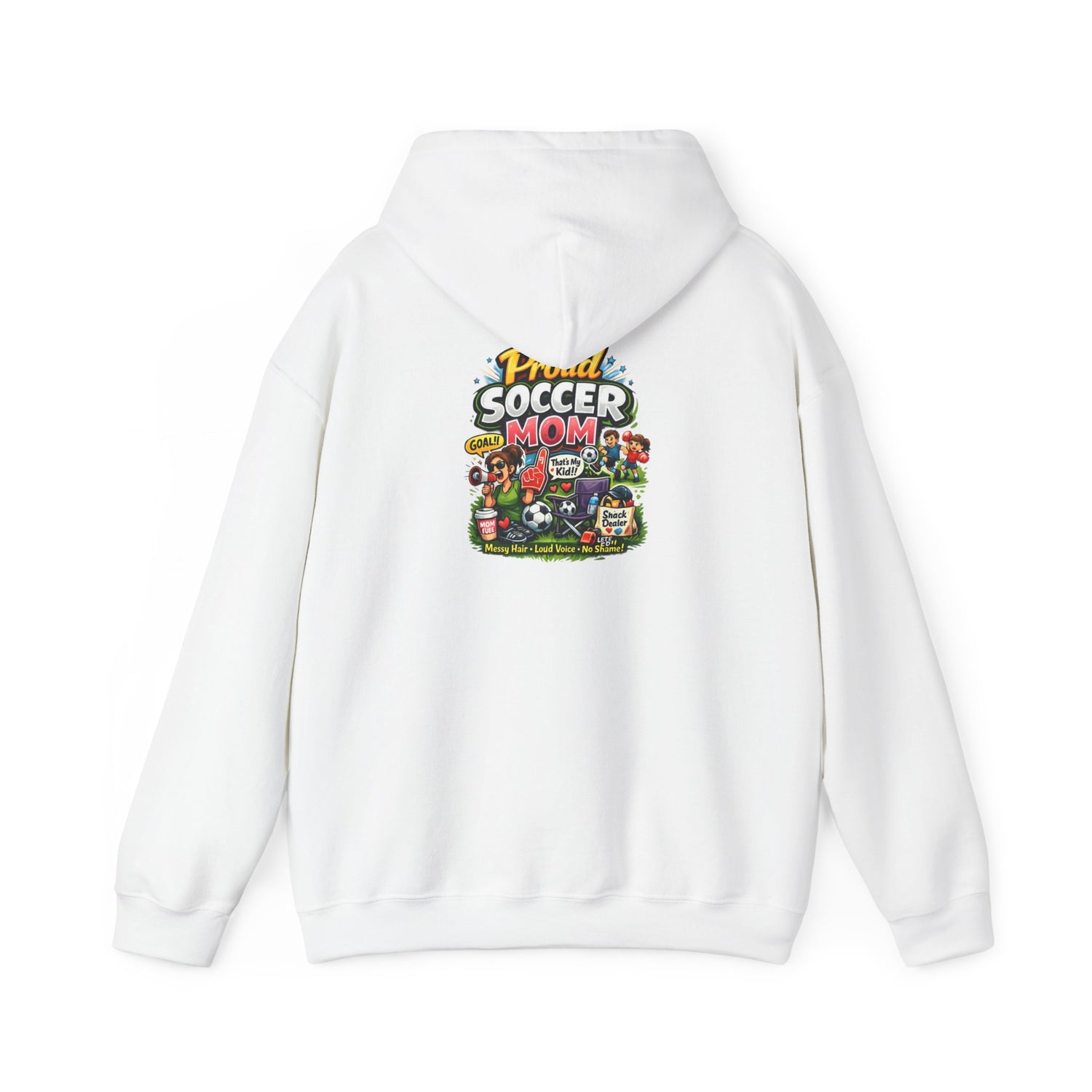 Proud Soccer Mom Funny Hoodie