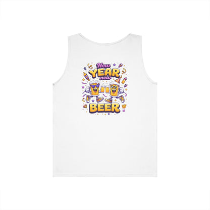 New Year New Beer Funny T-Shirt Sarcastic Drinking Tee Funny New Years Shirt Resolution Novelty Beer Gift Graphic Tee