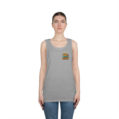 Heavily Socially Distancing Funny Tank Top
