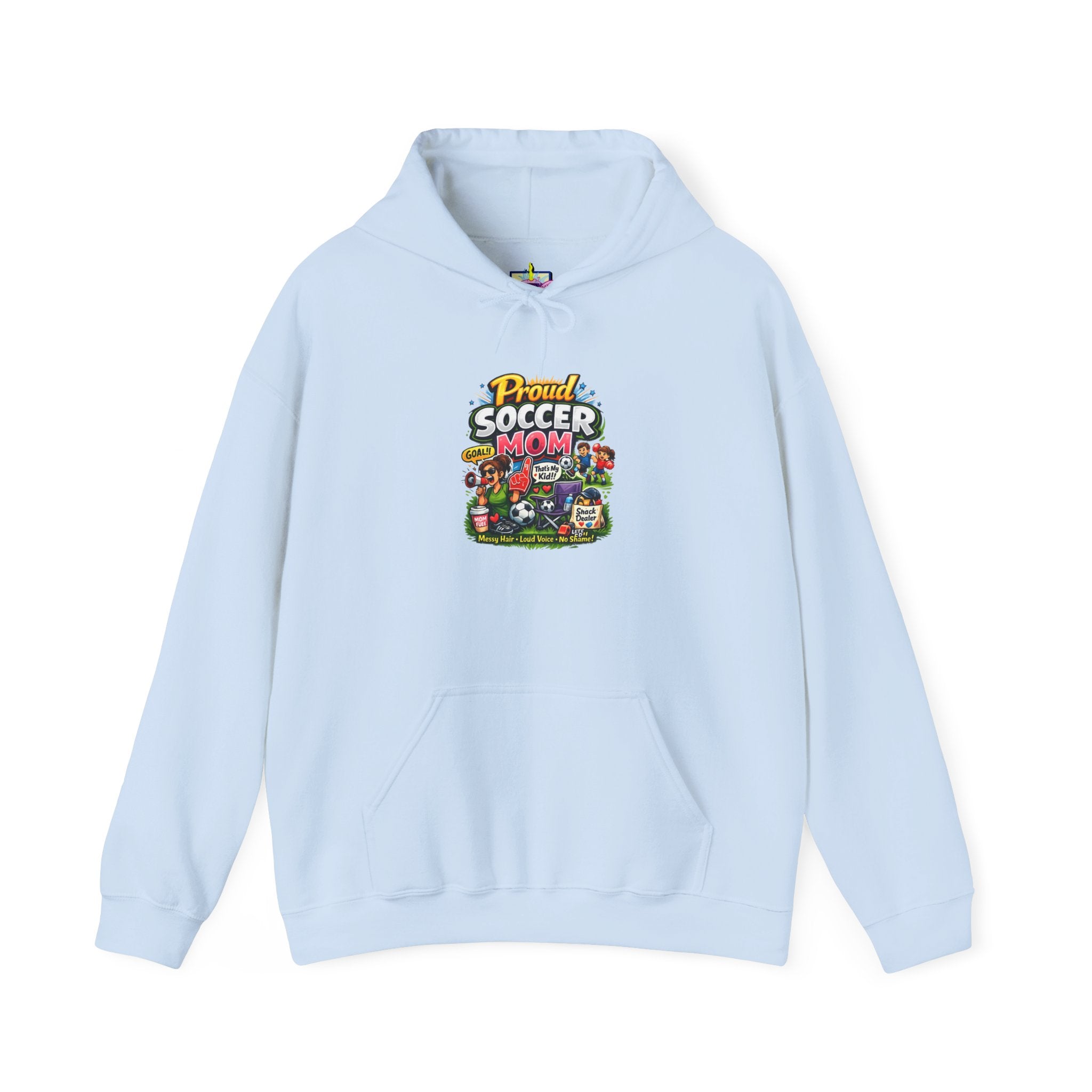 Proud Soccer Mom Funny Hoodie