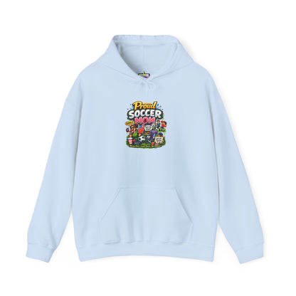 Proud Soccer Mom Funny Hoodie