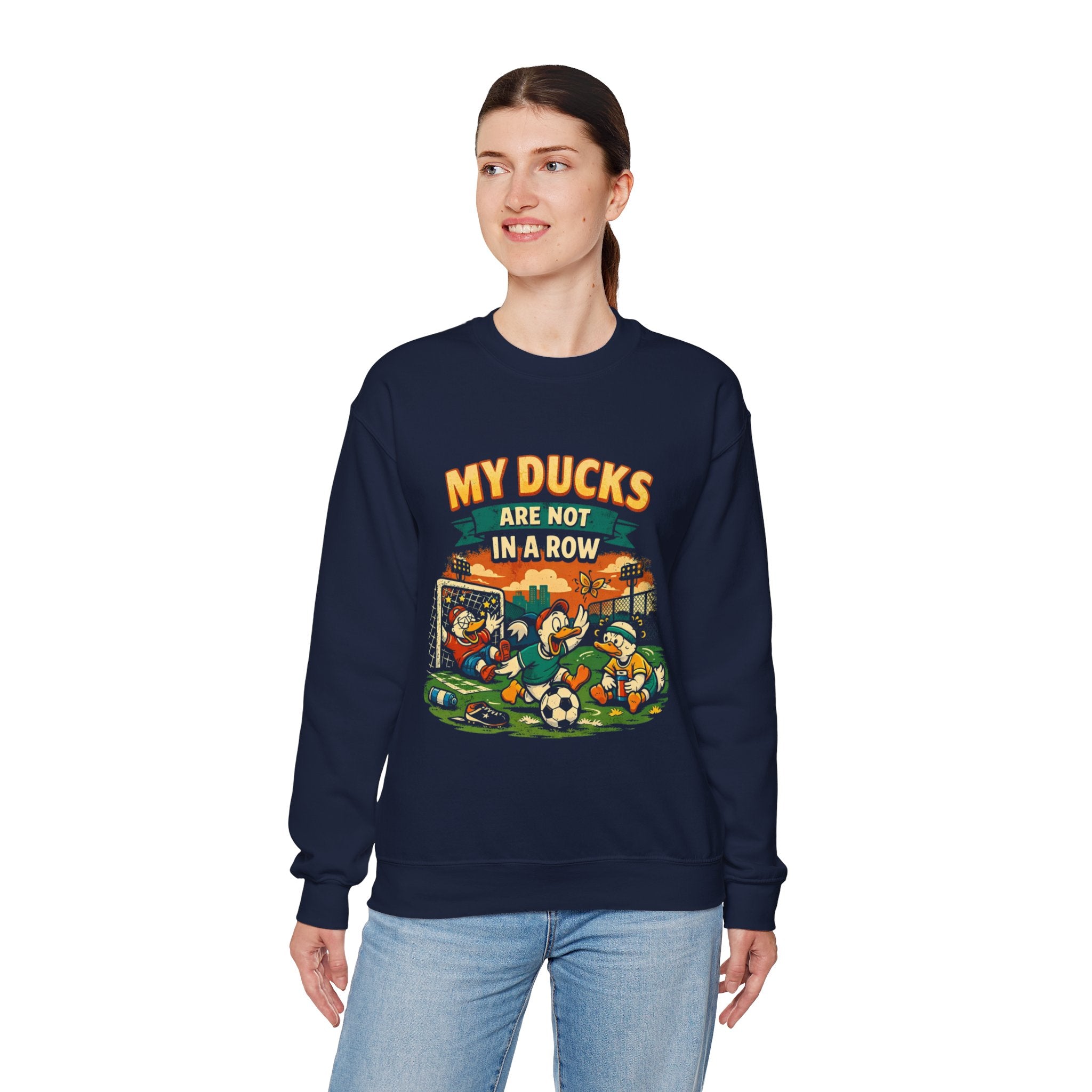 My Ducks Are Not In A Row Funny T-Shirt Sarcastic Graphic Tee Anxiety Humor Gift Funny Slogan Shirt Novelty Tee