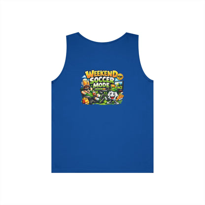 Weekend Soccer Mode Funny Tank Top