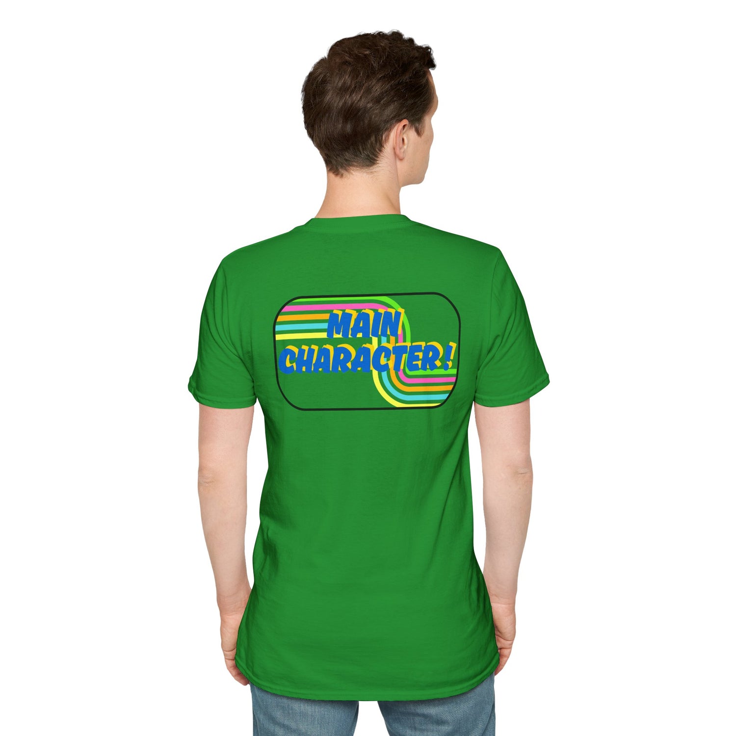 Main Character-Retro Funny — Awesome Creative Graphic T-Shirt