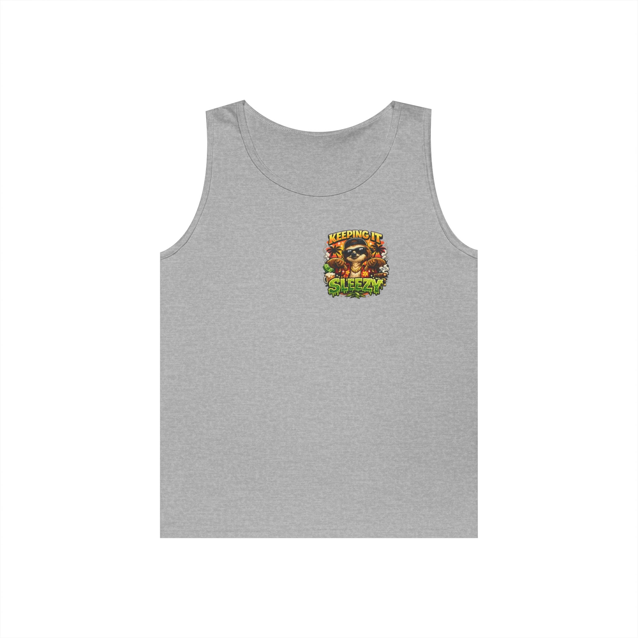 Keeping It Sleazy Sloth Funny Tank Top