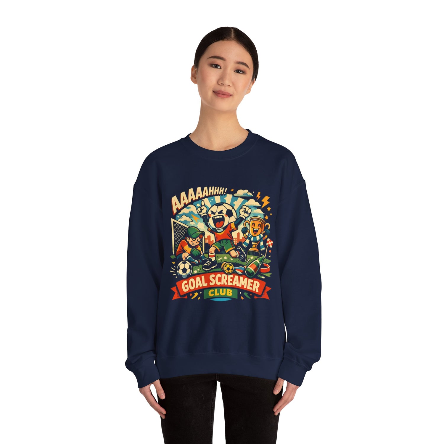 Goal Screamers Club Funny Swaetshirt